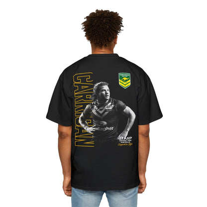 Pat Carrigan Kangaroos Oversized Tee Graphic Tees Australia Black / S Graphic T-Shirt Australia -  Cool Graphic T-Shirts Online -  Pat Carrigan Kangaroos Oversized Tee | Kangaroos Merch