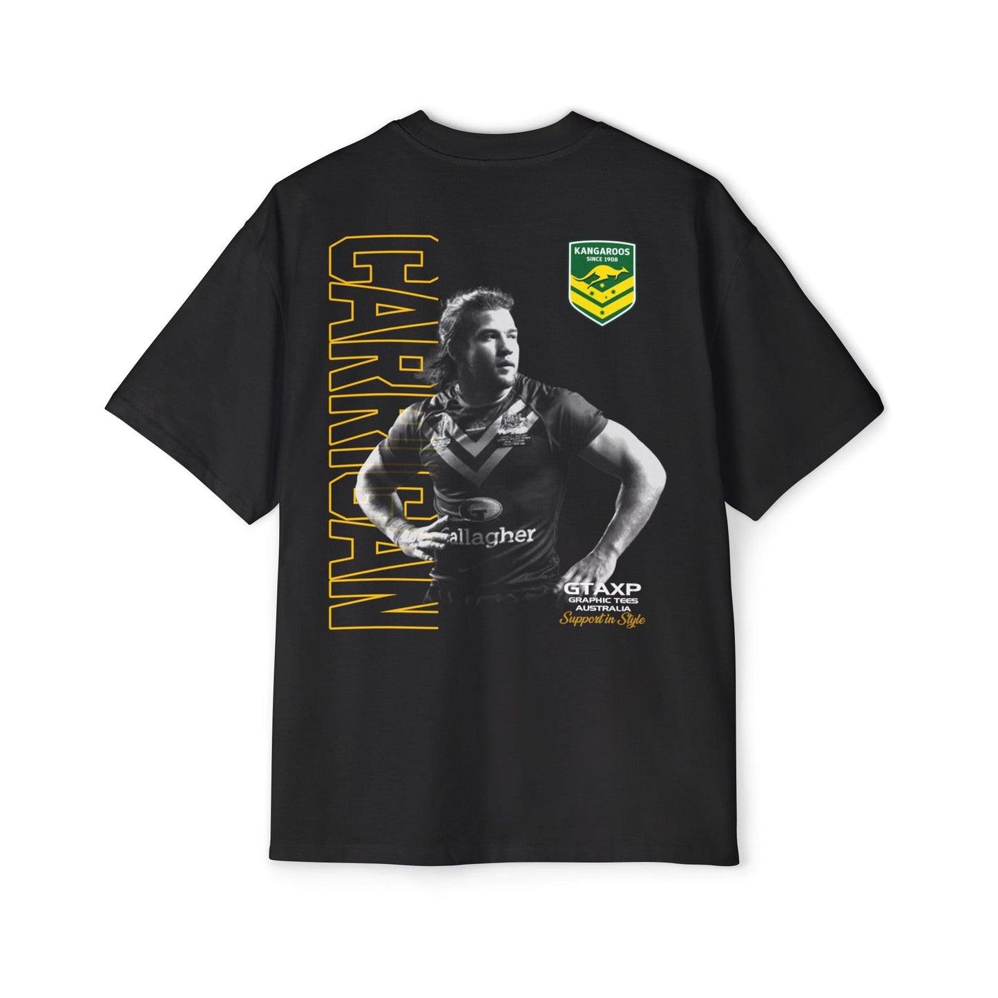 Pat Carrigan Kangaroos Oversized Tee Graphic Tees Australia Graphic T-Shirt Australia -  Cool Graphic T-Shirts Online -  Pat Carrigan Kangaroos Oversized Tee | Kangaroos Merch