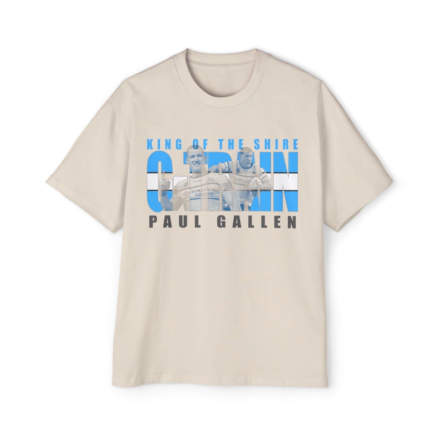 Paul Gallen King Of The Shire Oversized Tee Graphic Tees Australia Graphic T-Shirt Australia -  Cool Graphic T-Shirts Online - 