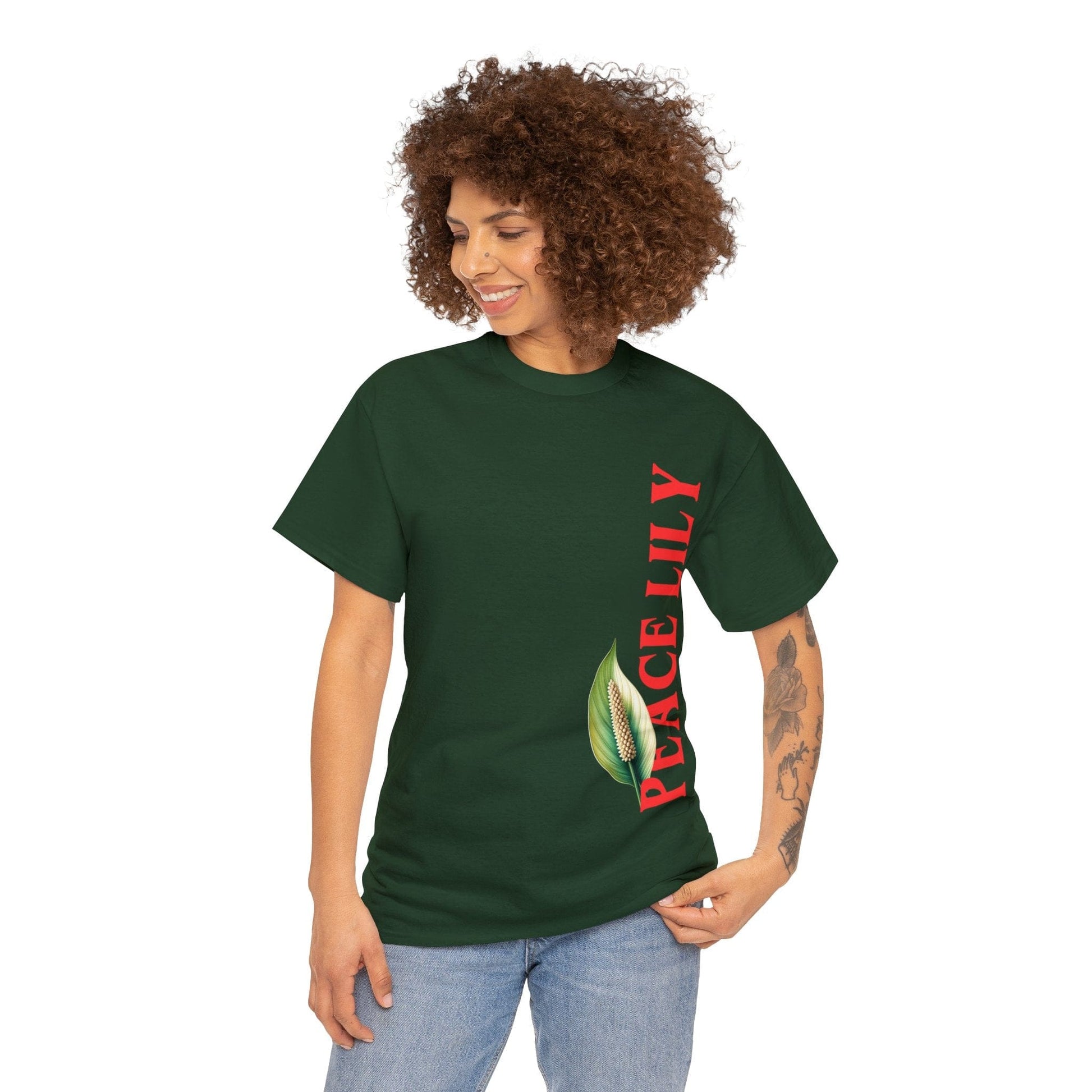 Peace Lily Graphic Tee Graphic Tees Australia Graphic T-Shirt Australia -  Cool Graphic T-Shirts Online -  Peace Lily T-Shirt | Cool T-Shirts Australia