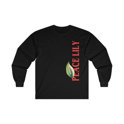 Peace Lily Long Sleeve Graphic Tees Australia Graphic T-Shirt Australia -  Cool Graphic T-Shirts Online -  Peace Lily Long Sleeve | Cool Long Sleeve T-Shirts Australia