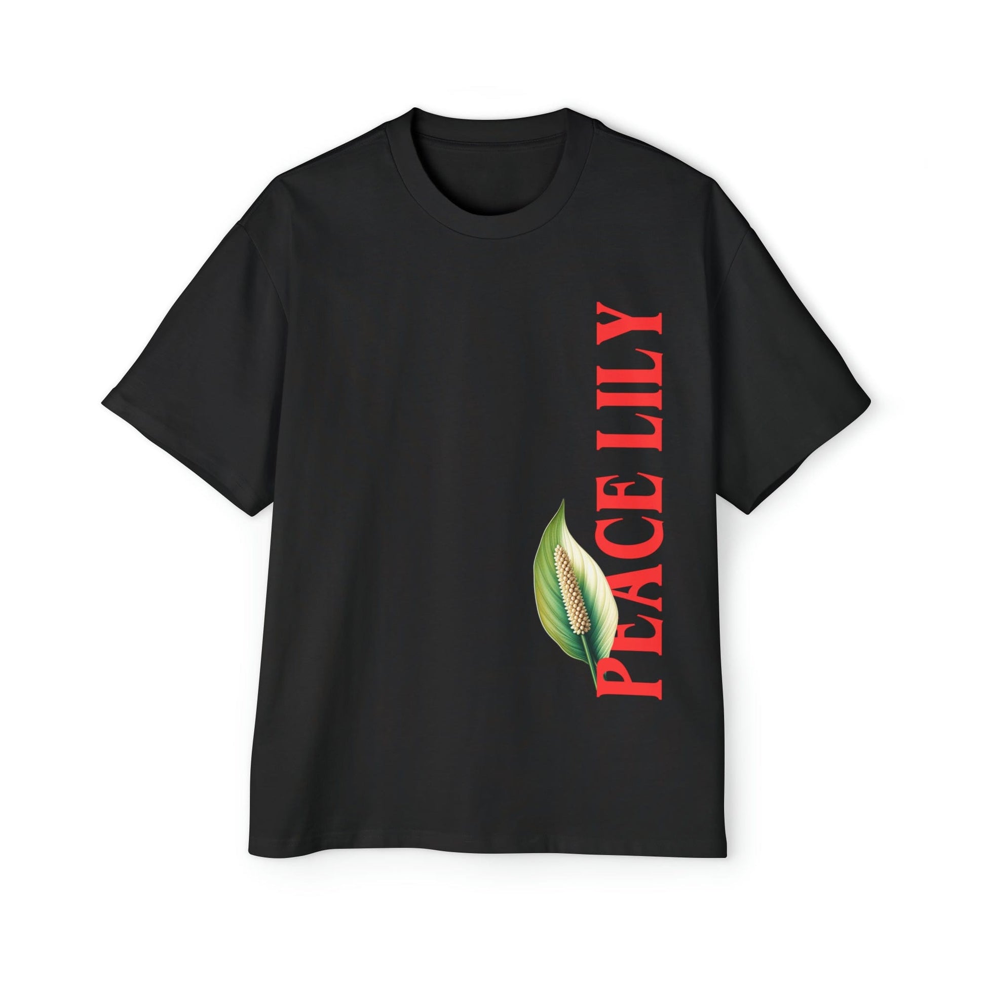 Peace Lily Oversized Tee Graphic Tees Australia Graphic T-Shirt Australia -  Cool Graphic T-Shirts Online -  Peace Lily Oversized Tee | Cool Graphic T-Shirts Australia