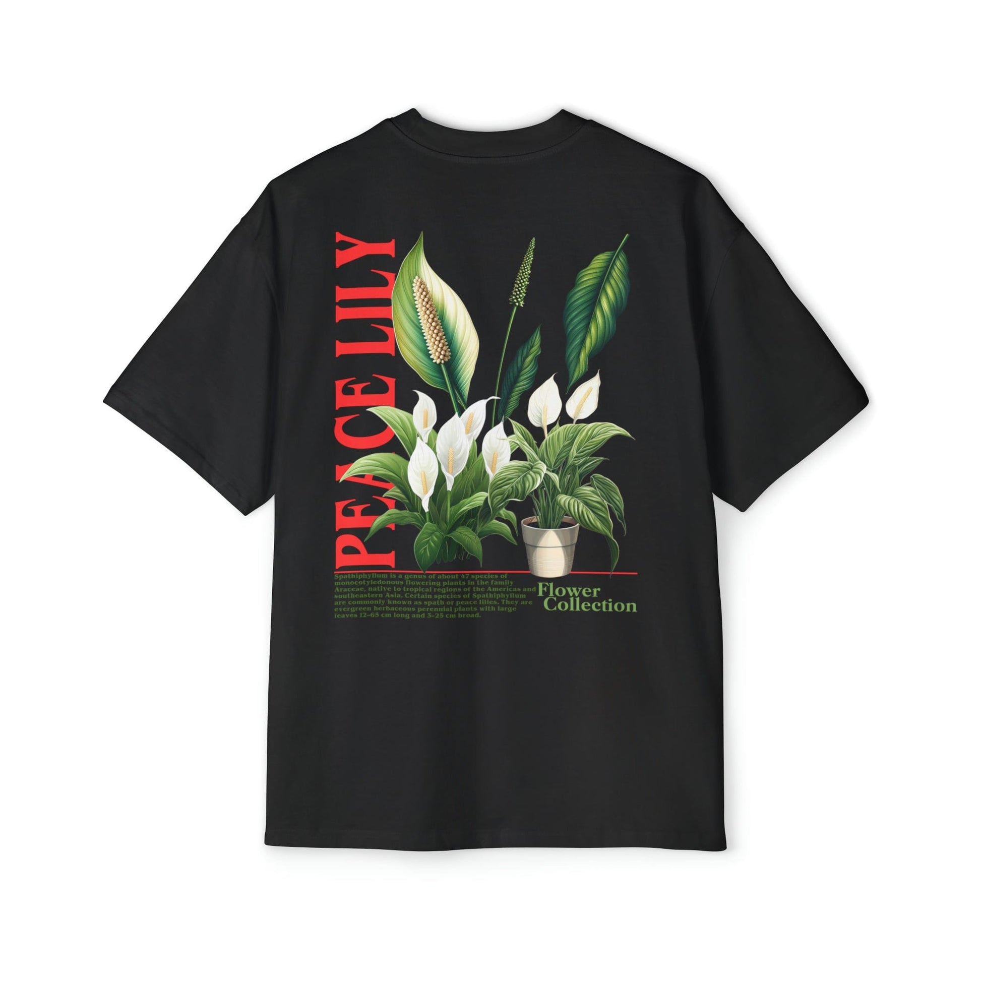 Peace Lily Oversized Tee Graphic Tees Australia Graphic T-Shirt Australia -  Cool Graphic T-Shirts Online -  Peace Lily Oversized Tee | Cool Graphic T-Shirts Australia