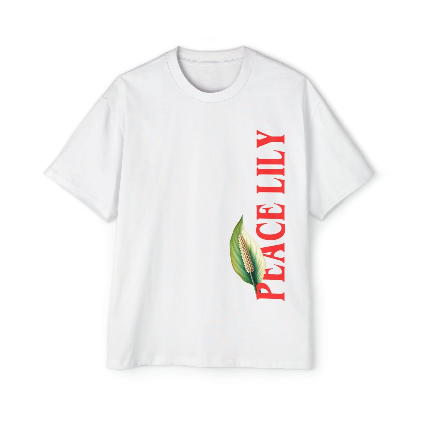 Peace Lily Oversized Tee Graphic Tees Australia Graphic T-Shirt Australia -  Cool Graphic T-Shirts Online -  Peace Lily Oversized Tee | Cool Graphic T-Shirts Australia