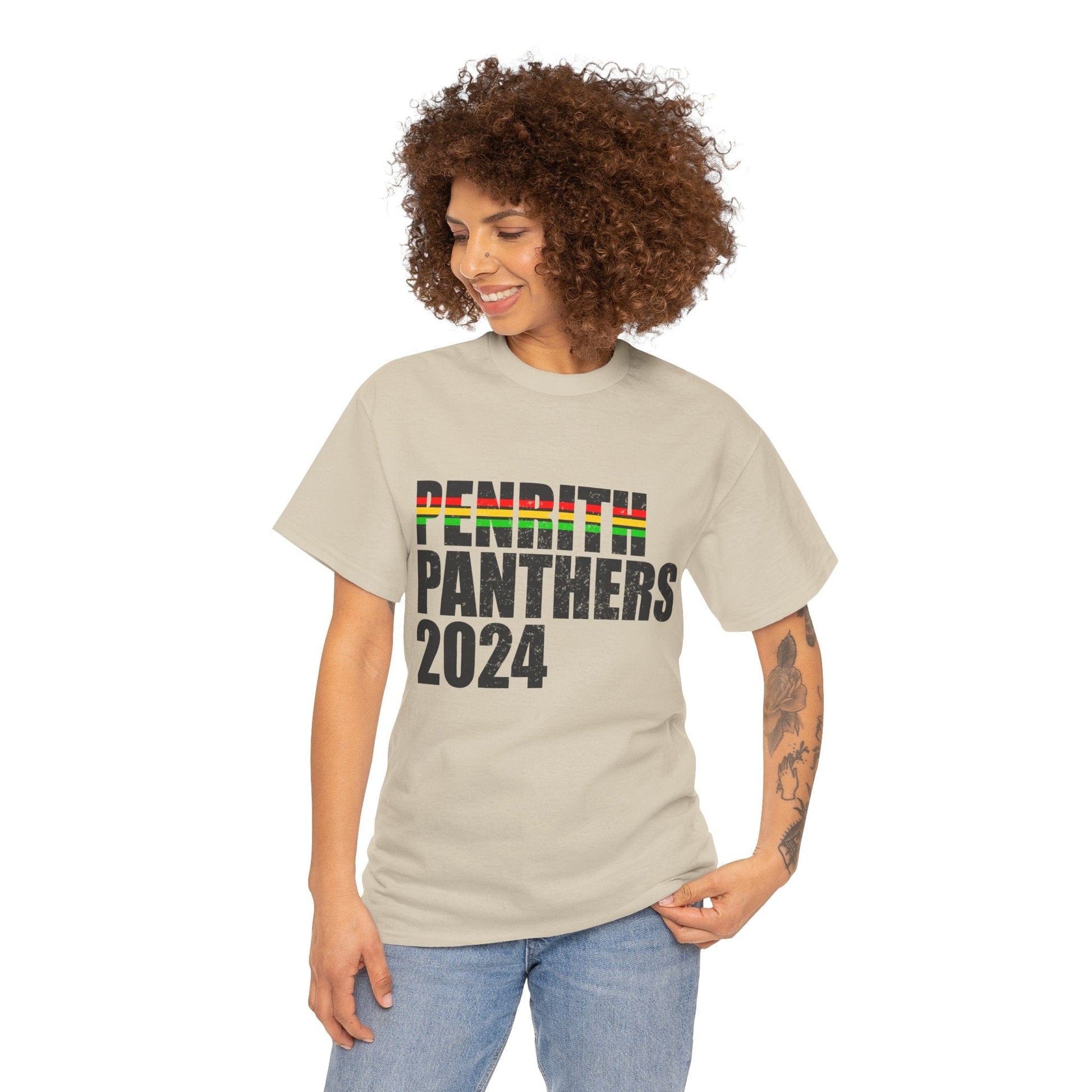 Penrith Panthers 2024 T-Shirt Graphic Tees Australia Graphic T-Shirt Australia -  Cool Graphic T-Shirts Online -  Penrith Panthers 2024 T-Shirt | Penrith Panthers Merchandise