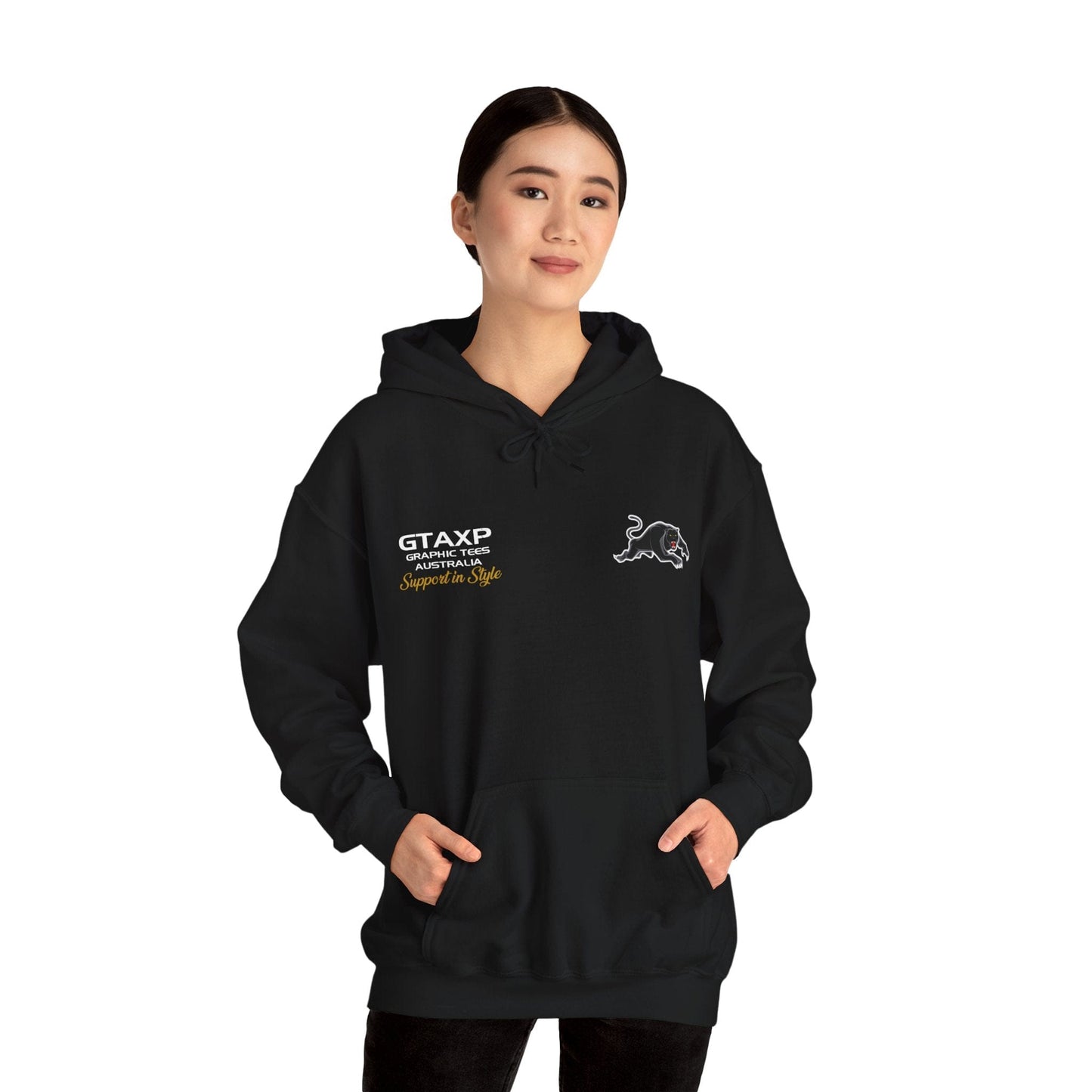 Penrith Panthers Claws Hoodie Printify Graphic T-Shirt Australia -  Cool Graphic T-Shirts Online - 