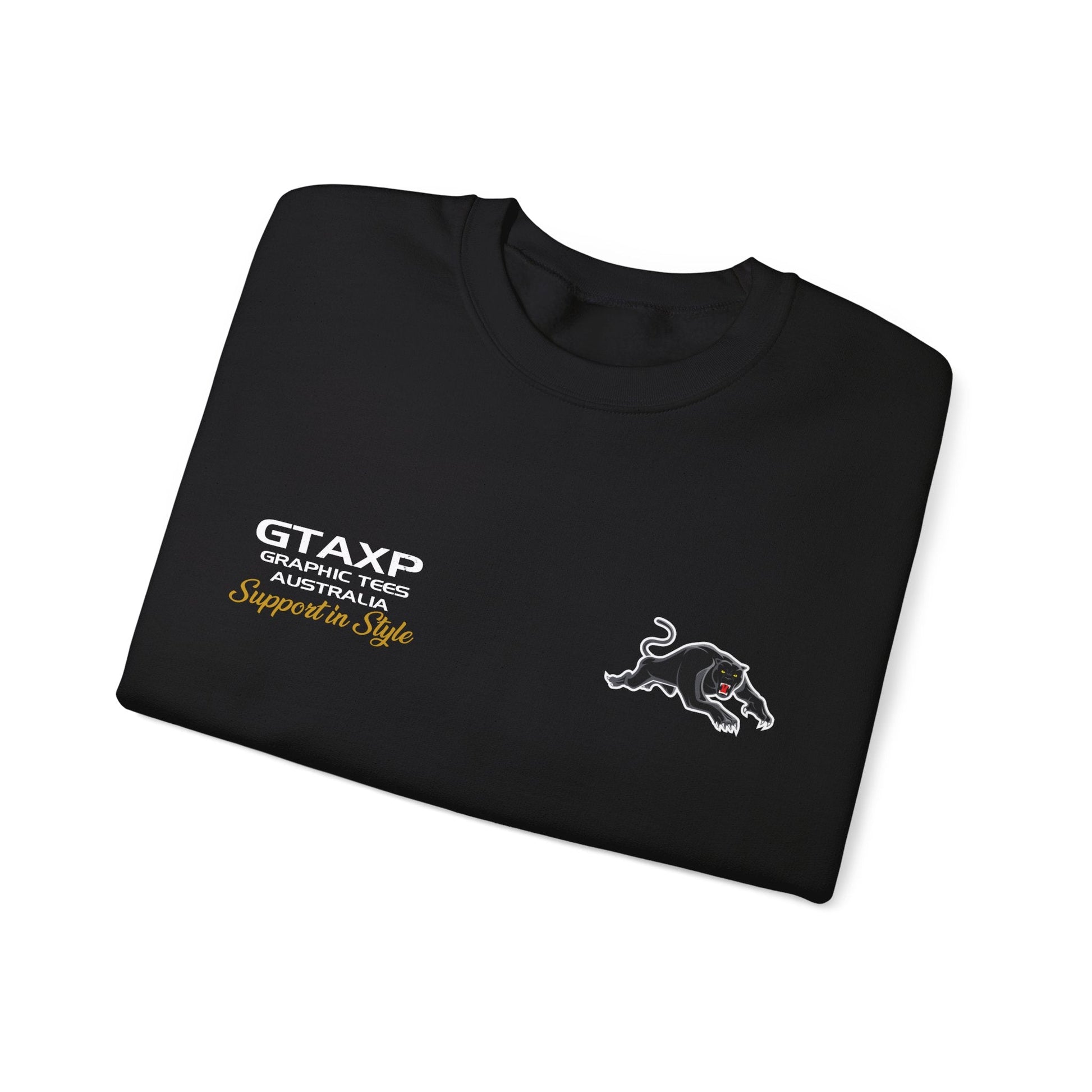 Penrith Panthers Claws Jumper Graphic Tees Australia Graphic T-Shirt Australia -  Cool Graphic T-Shirts Online -  Penrith Panthers Claws Jumper | Penrith Panthers Crew Sweater