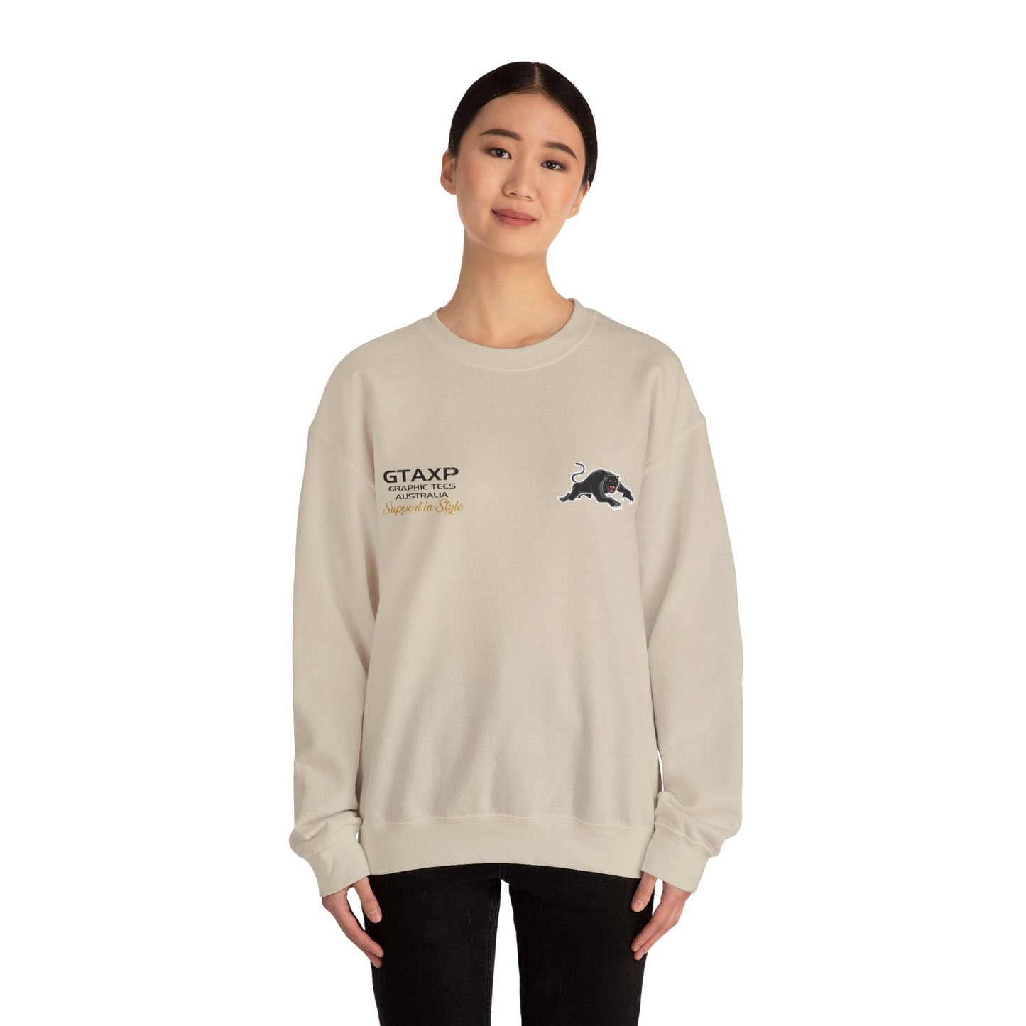 Penrith Panthers Claws Jumper Graphic Tees Australia Graphic T-Shirt Australia -  Cool Graphic T-Shirts Online -  Penrith Panthers Claws Jumper | Penrith Panthers Crew Sweater