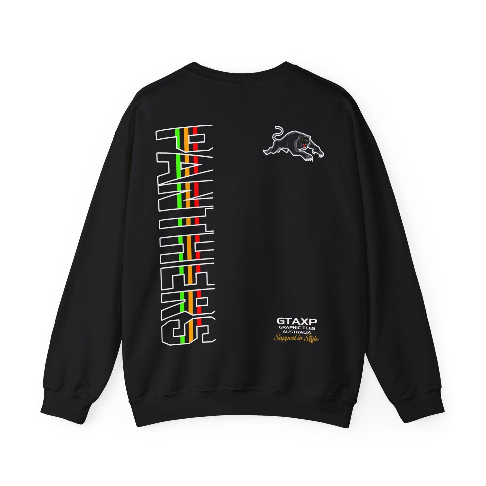 Penrith Panthers Duo Jumper Graphic Tees Australia Graphic T-Shirt Australia -  Cool Graphic T-Shirts Online -  Penrith Panthers Duo Jumper | Penrith Panthers Crew Sweater