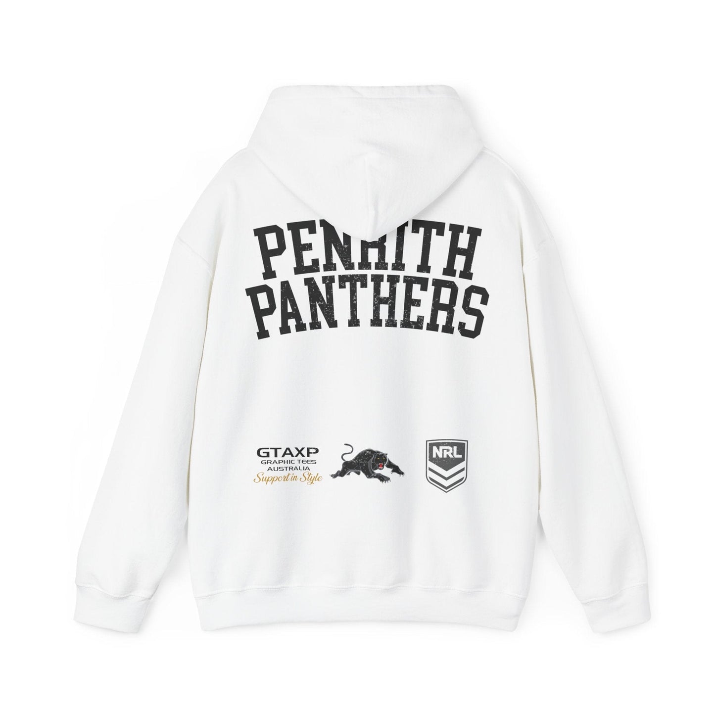 Penrith Panthers NRL Hoodie Printify Graphic T-Shirt Australia -  Cool Graphic T-Shirts Online - 