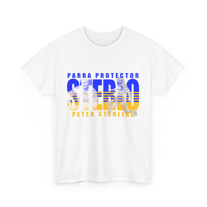 Peter Sterling Sterlo Graphic Tee Graphic Tees Australia Graphic T-Shirt Australia -  Cool Graphic T-Shirts Online -  Peter Sterling Sterlo T-Shirt | Retro Parramatta Eels Merchandise