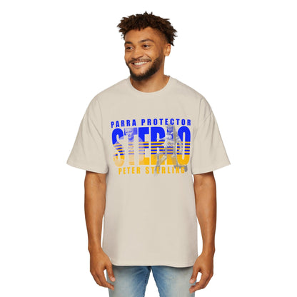 Peter Sterling Sterlo Oversized Tee Graphic Tees Australia Ecru / S Graphic T-Shirt Australia -  Cool Graphic T-Shirts Online - 