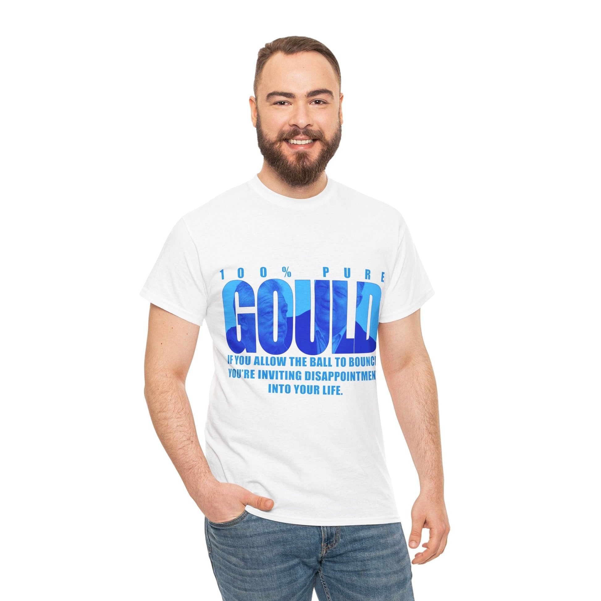 Phil Gould If You Let The Ball Bounce Graphic Tee Graphic Tees Australia White / S Graphic T-Shirt Australia -  Cool Graphic T-Shirts Online -  Phil Gould If You Let The Ball Bounce T-Shirt | NRL Merchandise