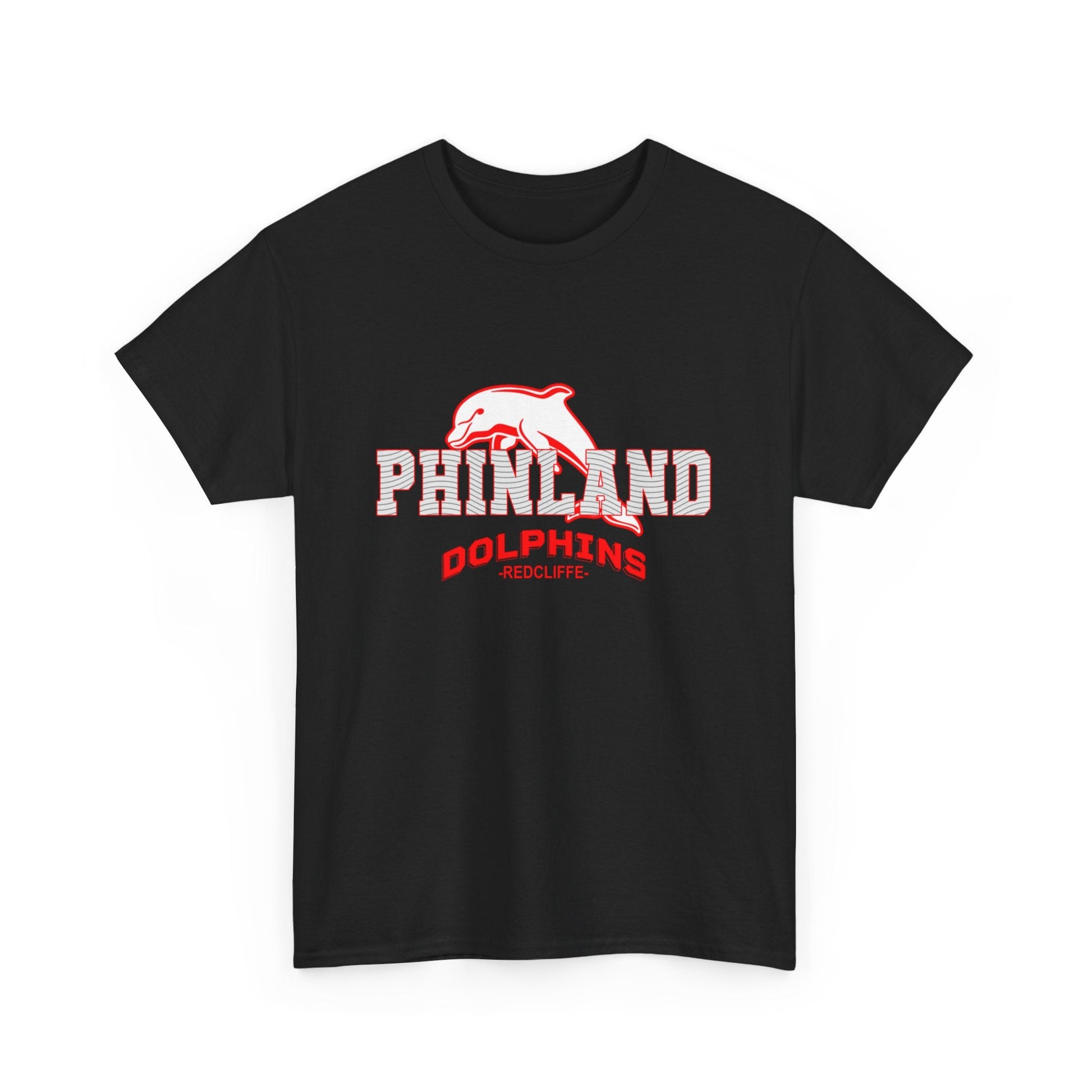 Phinland Graphic Tee Graphic Tees Australia Graphic T-Shirt Australia -  Cool Graphic T-Shirts Online -  Phinland Dolphins T-Shirt | Redcliffe Dolphins T-Shirts Australia