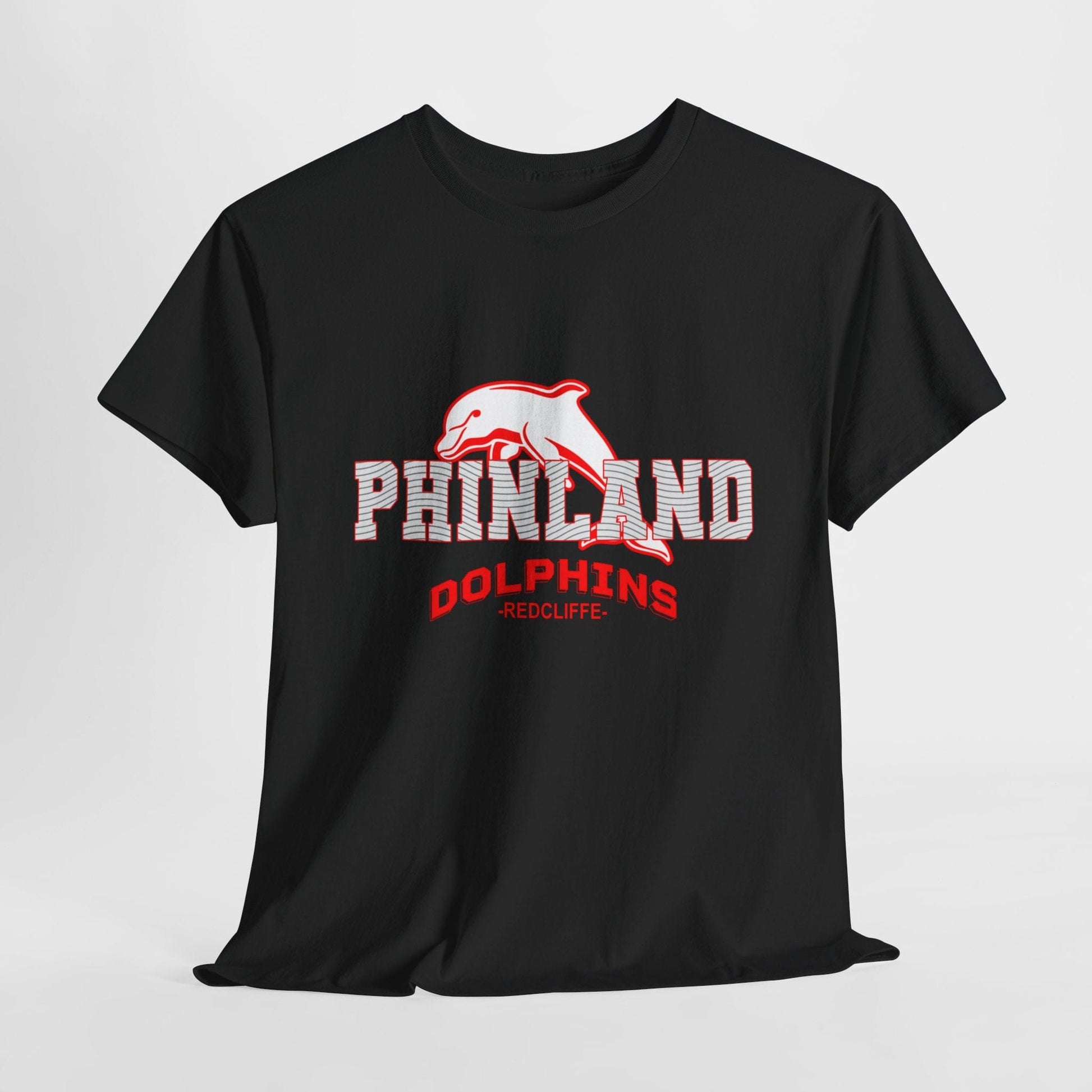 Phinland Graphic Tee Graphic Tees Australia Graphic T-Shirt Australia -  Cool Graphic T-Shirts Online -  Phinland Dolphins T-Shirt | Redcliffe Dolphins T-Shirts Australia