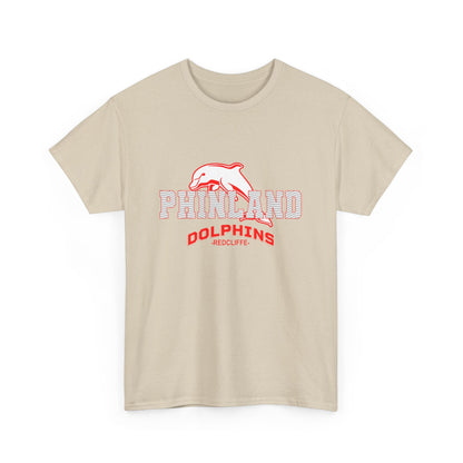 Phinland Graphic Tee Graphic Tees Australia Graphic T-Shirt Australia -  Cool Graphic T-Shirts Online -  Phinland Dolphins T-Shirt | Redcliffe Dolphins T-Shirts Australia