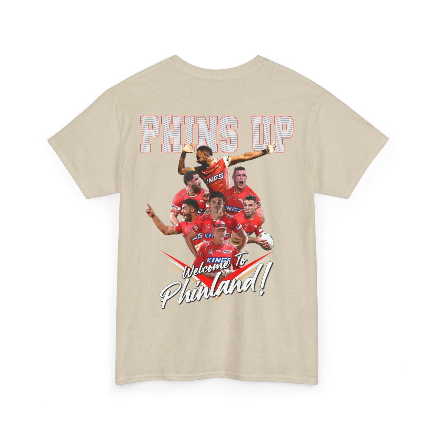 Phinland Graphic Tee Graphic Tees Australia Graphic T-Shirt Australia -  Cool Graphic T-Shirts Online -  Phinland Dolphins T-Shirt | Redcliffe Dolphins T-Shirts Australia