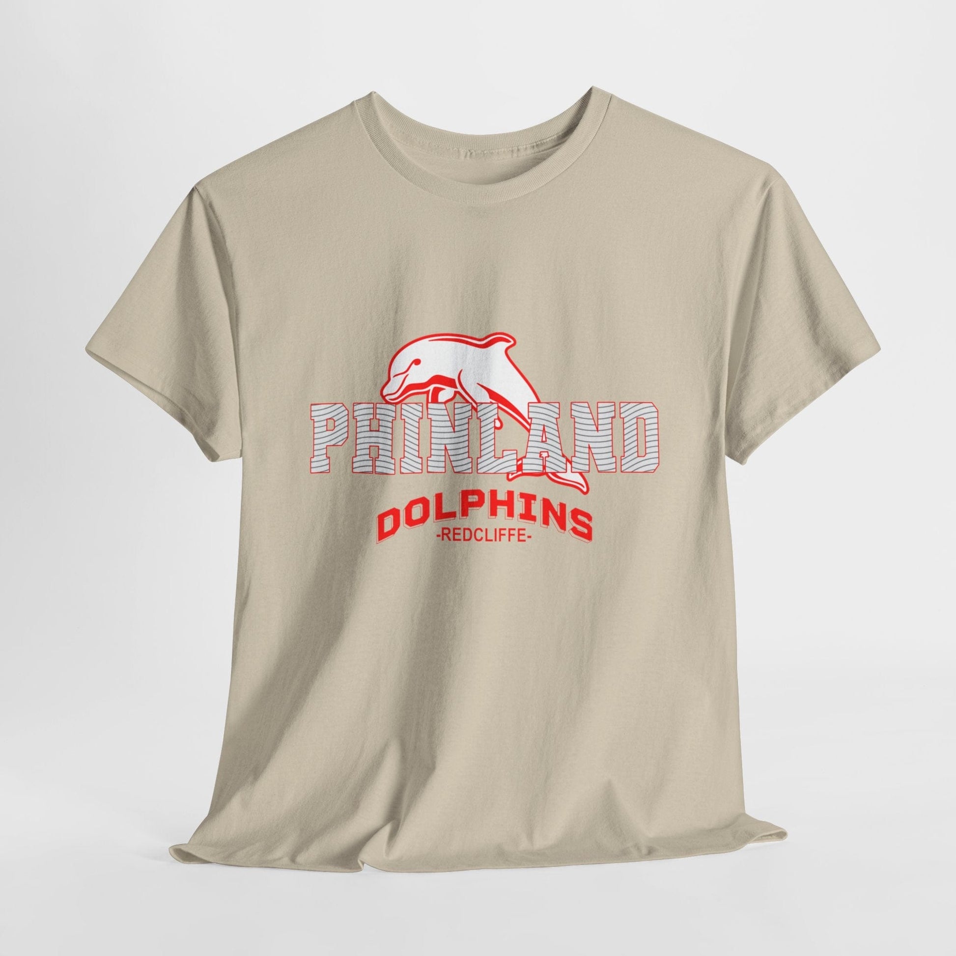 Phinland Graphic Tee Graphic Tees Australia Graphic T-Shirt Australia -  Cool Graphic T-Shirts Online -  Phinland Dolphins T-Shirt | Redcliffe Dolphins T-Shirts Australia