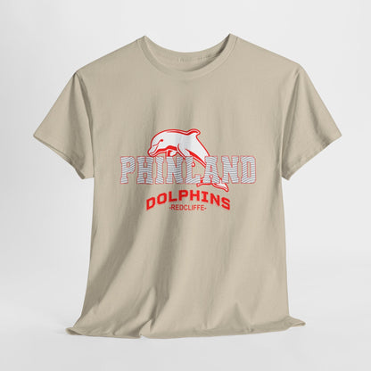 Phinland Graphic Tee Graphic Tees Australia Graphic T-Shirt Australia -  Cool Graphic T-Shirts Online -  Phinland Dolphins T-Shirt | Redcliffe Dolphins T-Shirts Australia