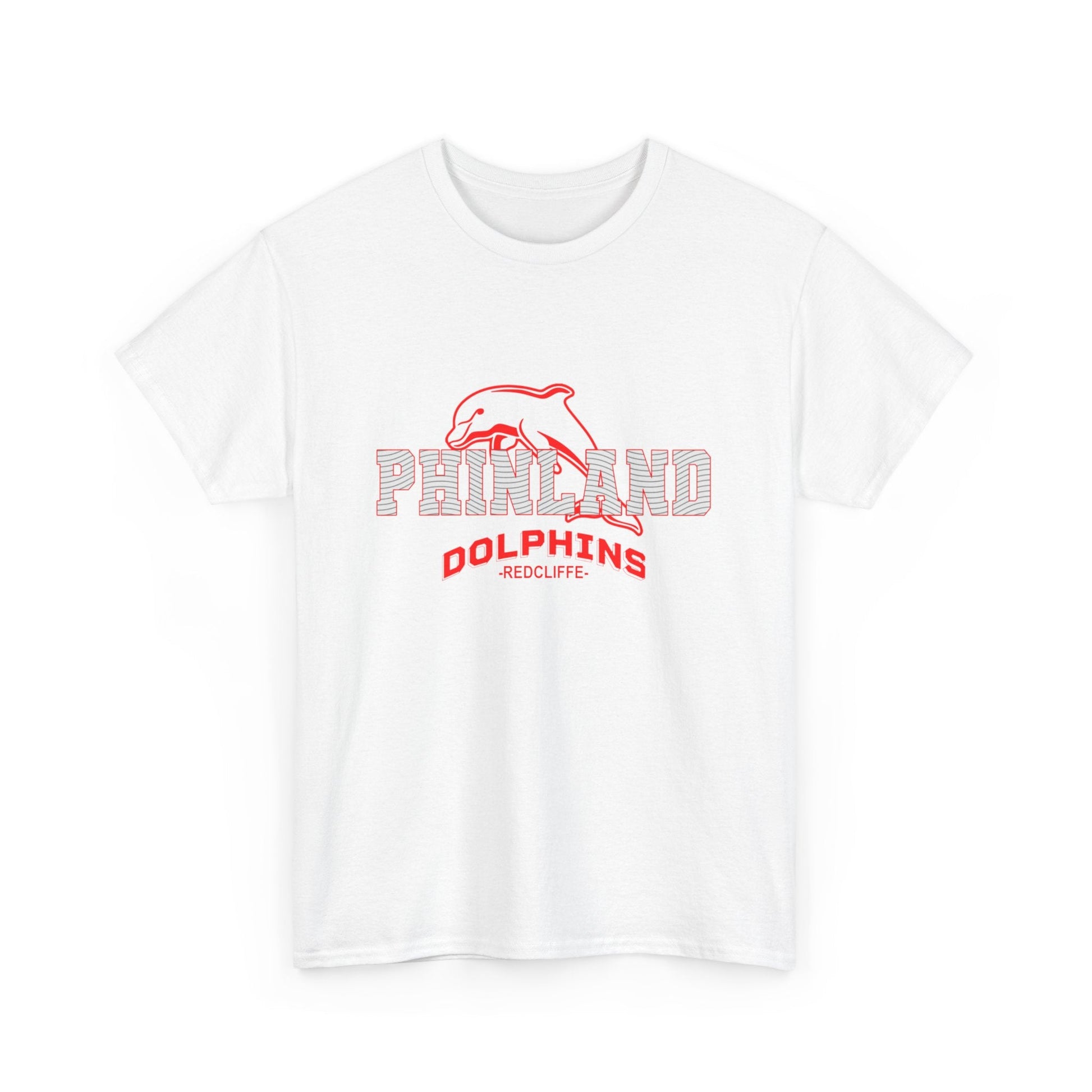 Phinland Graphic Tee Graphic Tees Australia Graphic T-Shirt Australia -  Cool Graphic T-Shirts Online -  Phinland Dolphins T-Shirt | Redcliffe Dolphins T-Shirts Australia