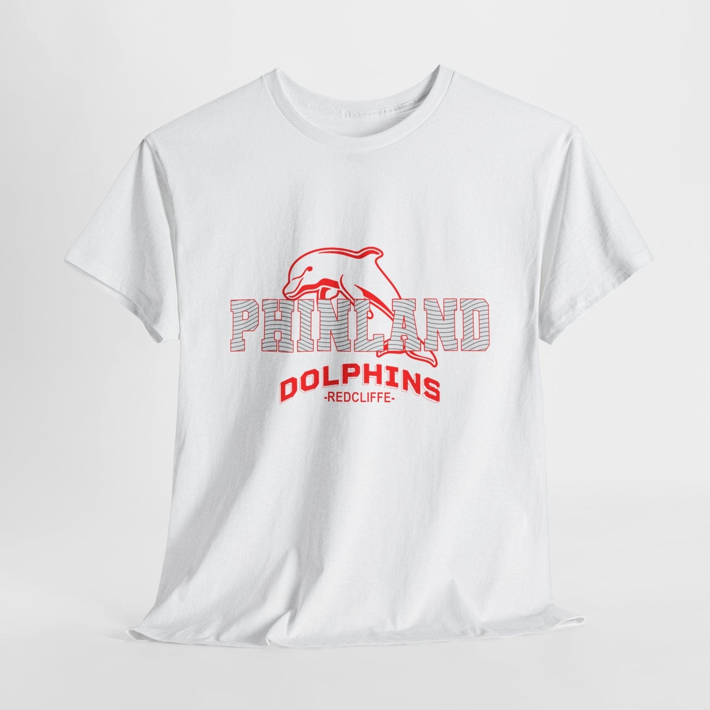 Phinland Graphic Tee Graphic Tees Australia Graphic T-Shirt Australia -  Cool Graphic T-Shirts Online -  Phinland Dolphins T-Shirt | Redcliffe Dolphins T-Shirts Australia