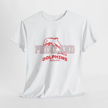 Phinland Graphic Tee Graphic Tees Australia Graphic T-Shirt Australia -  Cool Graphic T-Shirts Online -  Phinland Dolphins T-Shirt | Redcliffe Dolphins T-Shirts Australia