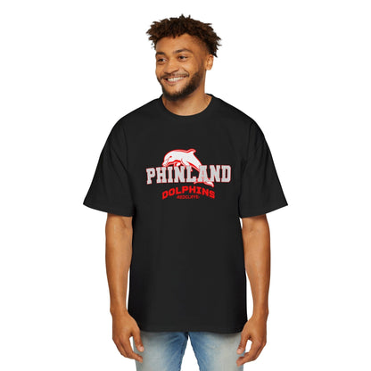 Phinland Oversized Tee Graphic Tees Australia Graphic T-Shirt Australia -  Cool Graphic T-Shirts Online -  Phinland Oversized Tee | Dolphins NRL T-Shirts Australia