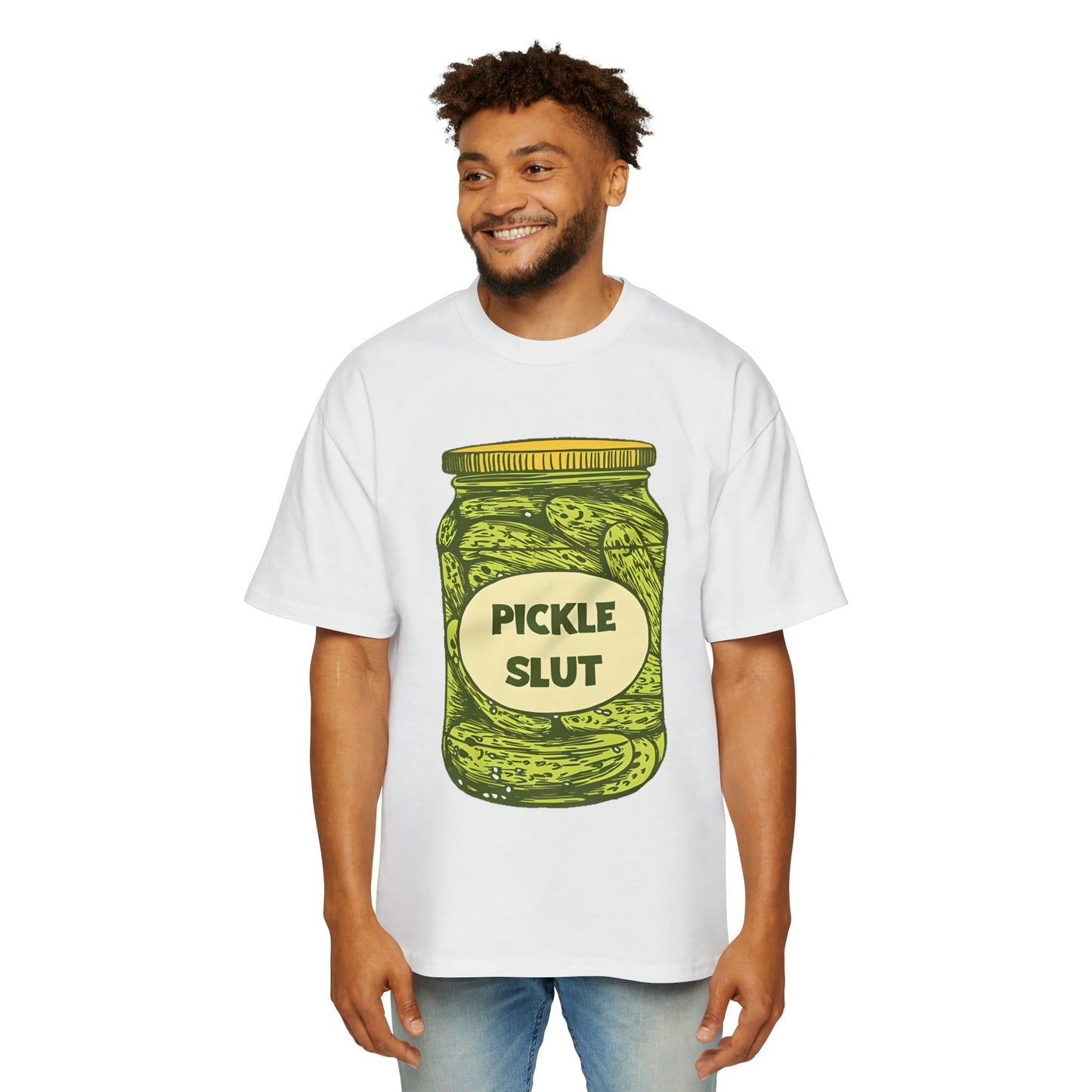 Pickle Slut Oversized Tee Graphic Tees Australia Graphic T-Shirt Australia -  Cool Graphic T-Shirts Online -  Pickle Slut Oversized Tee | Funny Oversized T-Shirt Australia