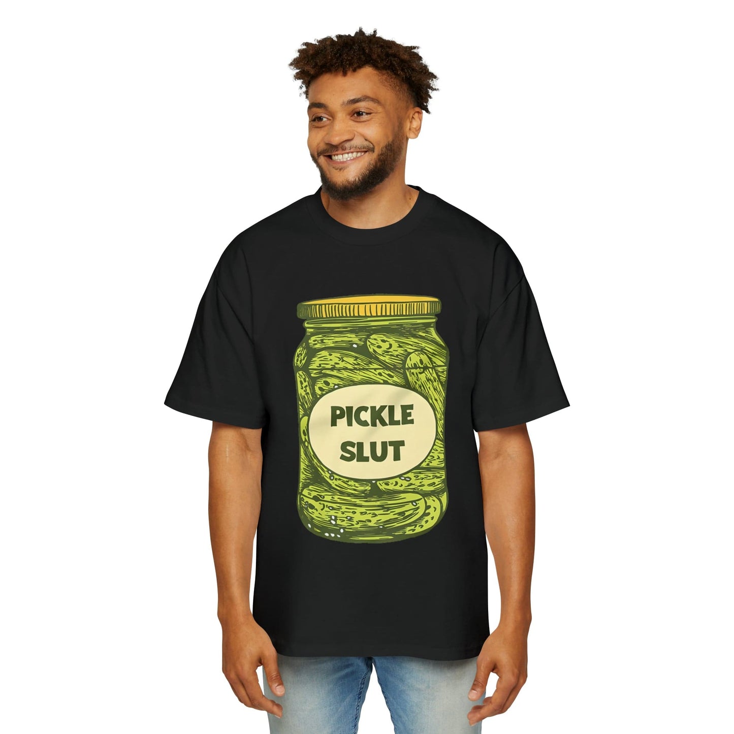 Pickle Slut Oversized Tee Graphic Tees Australia Graphic T-Shirt Australia -  Cool Graphic T-Shirts Online -  Pickle Slut Oversized Tee | Funny Oversized T-Shirt Australia