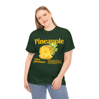 Pineapple Pure Pleasure Graphic Tee Graphic Tees Australia Graphic T-Shirt Australia -  Cool Graphic T-Shirts Online -  Pineapple Pure Pleasure T-Shirt | Funny Graphic Tees Australia