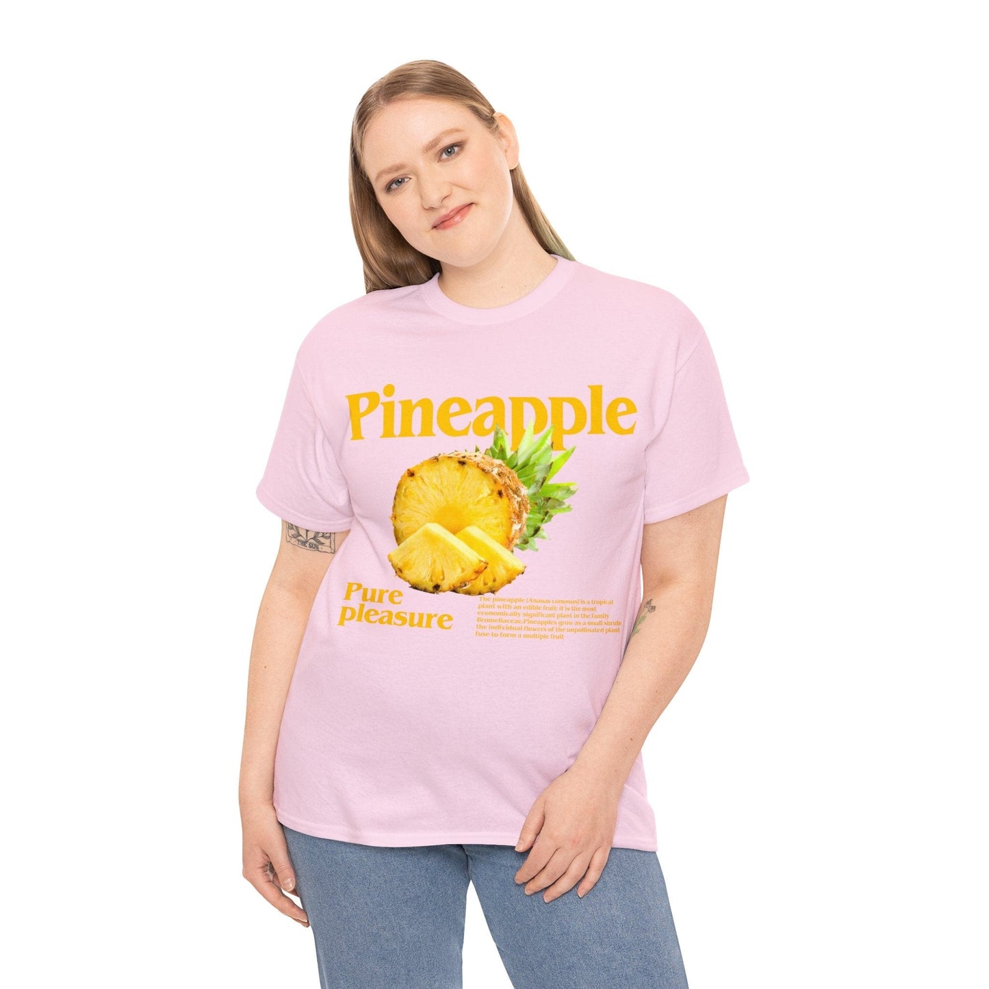 Pineapple Pure Pleasure Graphic Tee Graphic Tees Australia Graphic T-Shirt Australia -  Cool Graphic T-Shirts Online -  Pineapple Pure Pleasure T-Shirt | Funny Graphic Tees Australia