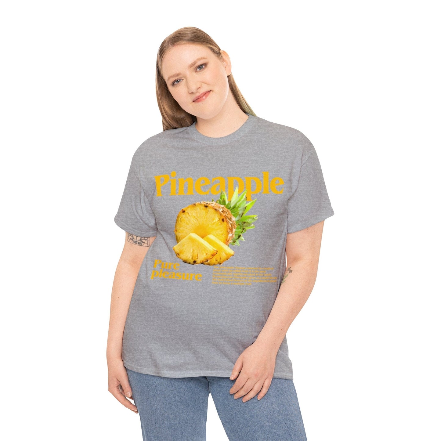 Pineapple Pure Pleasure Graphic Tee Graphic Tees Australia Graphic T-Shirt Australia -  Cool Graphic T-Shirts Online -  Pineapple Pure Pleasure T-Shirt | Funny Graphic Tees Australia