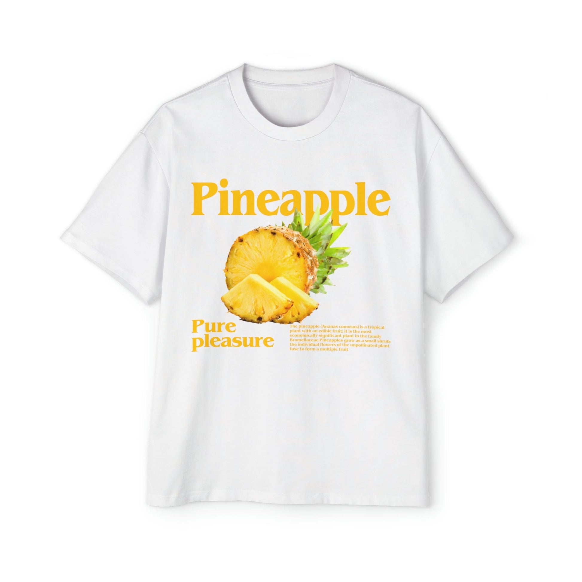 Pineapple Pure Pleasure Oversized Tee Graphic Tees Australia Graphic T-Shirt Australia -  Cool Graphic T-Shirts Online -  Pineapple Pure Pleasure Oversized Tee | 80's Graphic Tees Australia