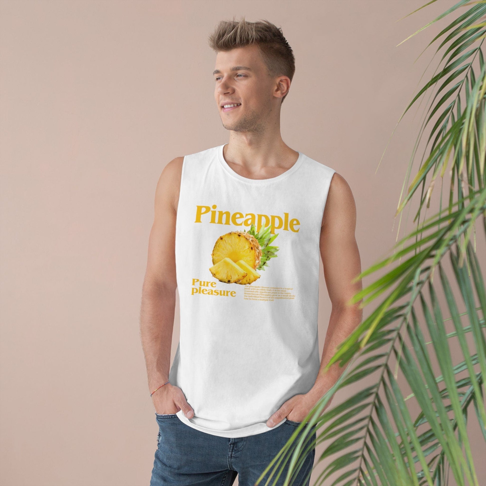 Pineapple Pure Pleasure Tank Top Graphic Tees Australia Graphic T-Shirt Australia -  Cool Graphic T-Shirts Online -  Pineapple Pure Pleasure Tank Top | Cool Tank Tops Online Australia