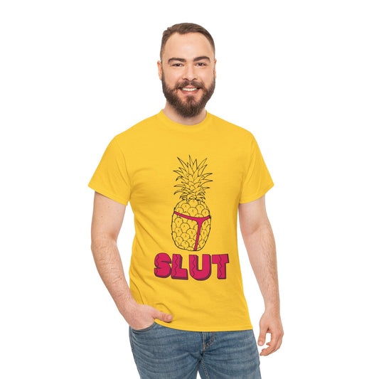 Pineapple Slut Graphic Tee Graphic Tees Australia Daisy / S Graphic T-Shirt Australia -  Cool Graphic T-Shirts Online -  Pineapple Slut T-Shirt | Funny Graphic Tees Australia