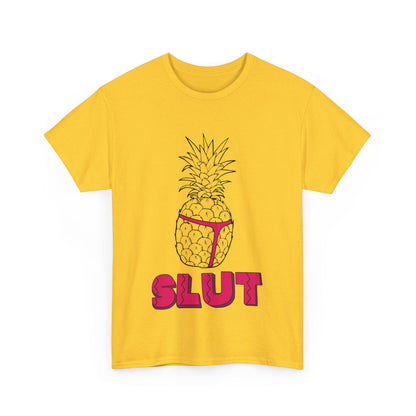 Pineapple Slut Graphic Tee Graphic Tees Australia Graphic T-Shirt Australia -  Cool Graphic T-Shirts Online -  Pineapple Slut T-Shirt | Funny Graphic Tees Australia