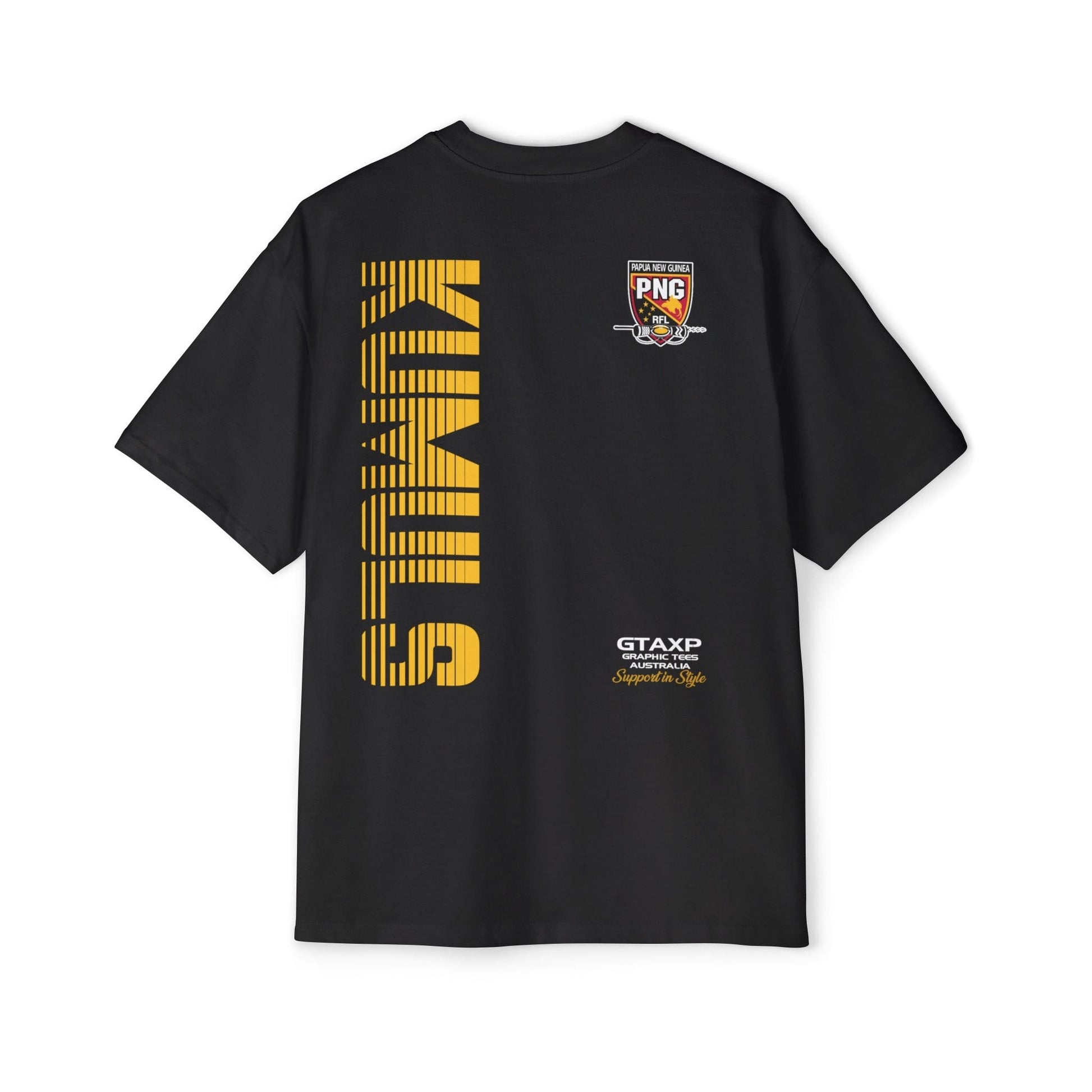 PNG Kumuls World Cup Oversized Tee Graphic Tees Australia Graphic T-Shirt Australia -  Cool Graphic T-Shirts Online -  PNG Kumuls World Cup Oversized Tee | PNG Rugby LEague T-Shirt