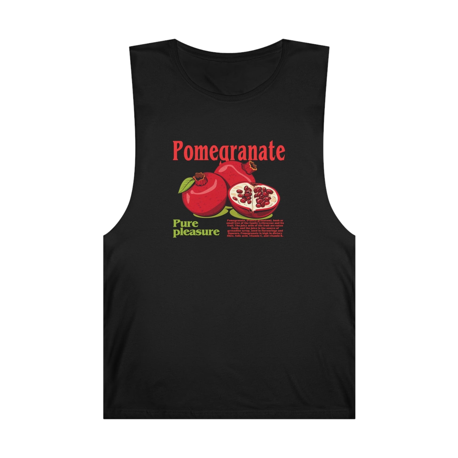 Pomegranate Tank Top Graphic Tees Australia Graphic T-Shirt Australia -  Cool Graphic T-Shirts Online -  Pomegranate Tank Top | Cool Tank Tops Australia