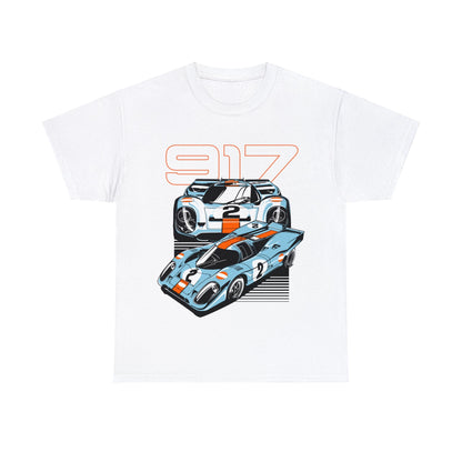 Porsche 917 JDM Graphic Tee Graphic Tees Australia White / S Graphic T-Shirt Australia -  Cool Graphic T-Shirts Online - 