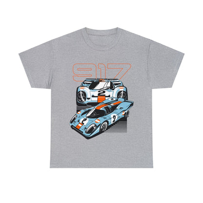 Porsche 917 JDM Graphic Tee Graphic Tees Australia Sport Grey / S Graphic T-Shirt Australia -  Cool Graphic T-Shirts Online - 