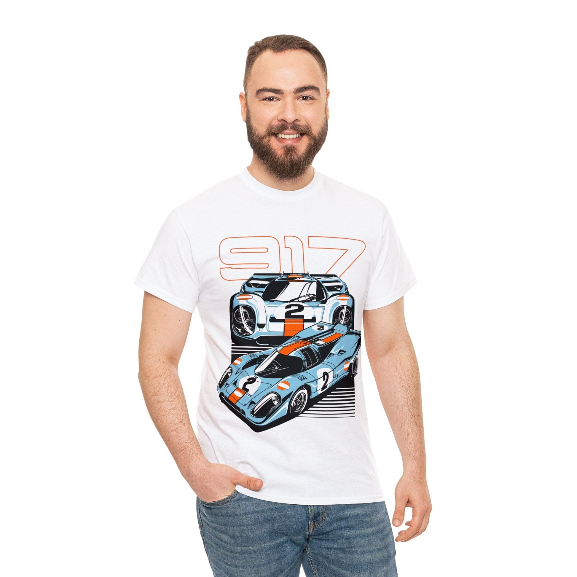 Porsche 917 JDM Graphic Tee Graphic Tees Australia Graphic T-Shirt Australia -  Cool Graphic T-Shirts Online - 