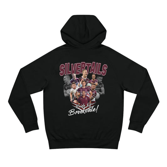 Pride Of Brookvale Manly Hoodie Graphic Tees Australia Black / XS Graphic T-Shirt Australia -  Cool Graphic T-Shirts Online -  Pride Of Brookvale Manly Hoodie | Manly Sea Eagles Hoodie