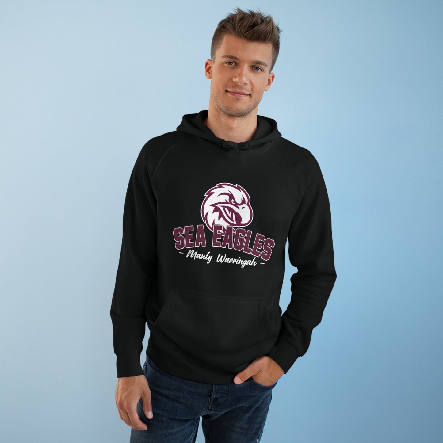 Pride Of Brookvale Manly Hoodie Graphic Tees Australia Graphic T-Shirt Australia -  Cool Graphic T-Shirts Online -  Pride Of Brookvale Manly Hoodie | Manly Sea Eagles Hoodie