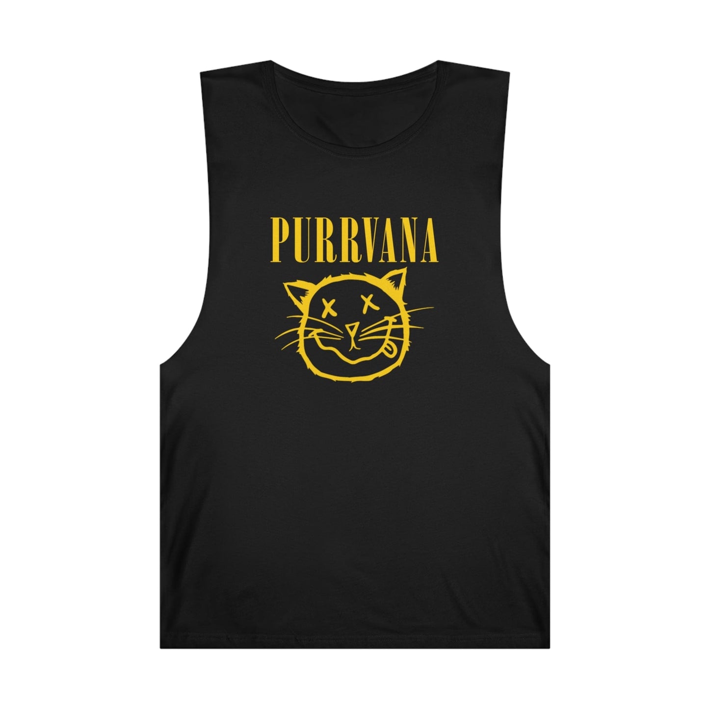 Purrvana Tank Top Graphic Tees Australia Graphic T-Shirt Australia -  Cool Graphic T-Shirts Online -  Purrvana Tank Top | Cool Tank Tops Australia