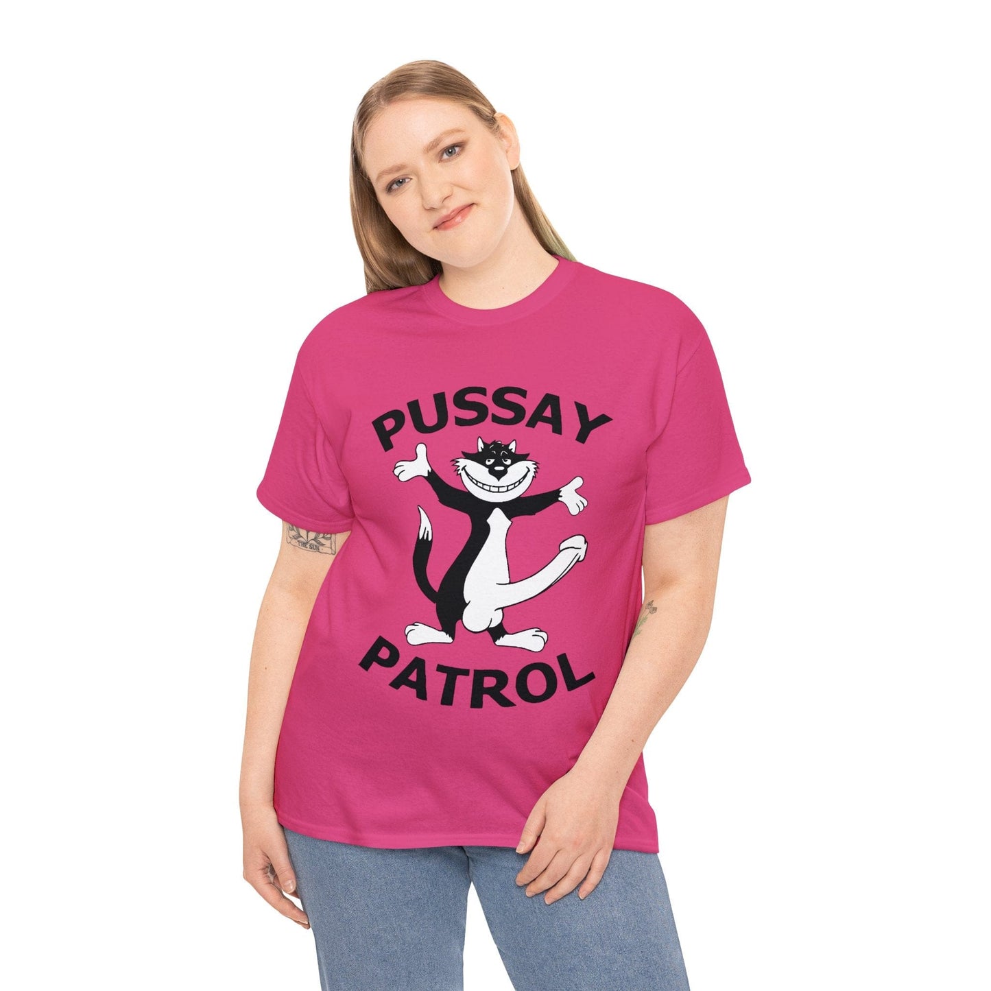 Pussay Patrol Inbetweeners Graphic Tee Graphic Tees Australia Graphic T-Shirt Australia -  Cool Graphic T-Shirts Online -  Pussay Patrol Inbetweeners Graphic Tee | Rude And Offensive T-Shirts