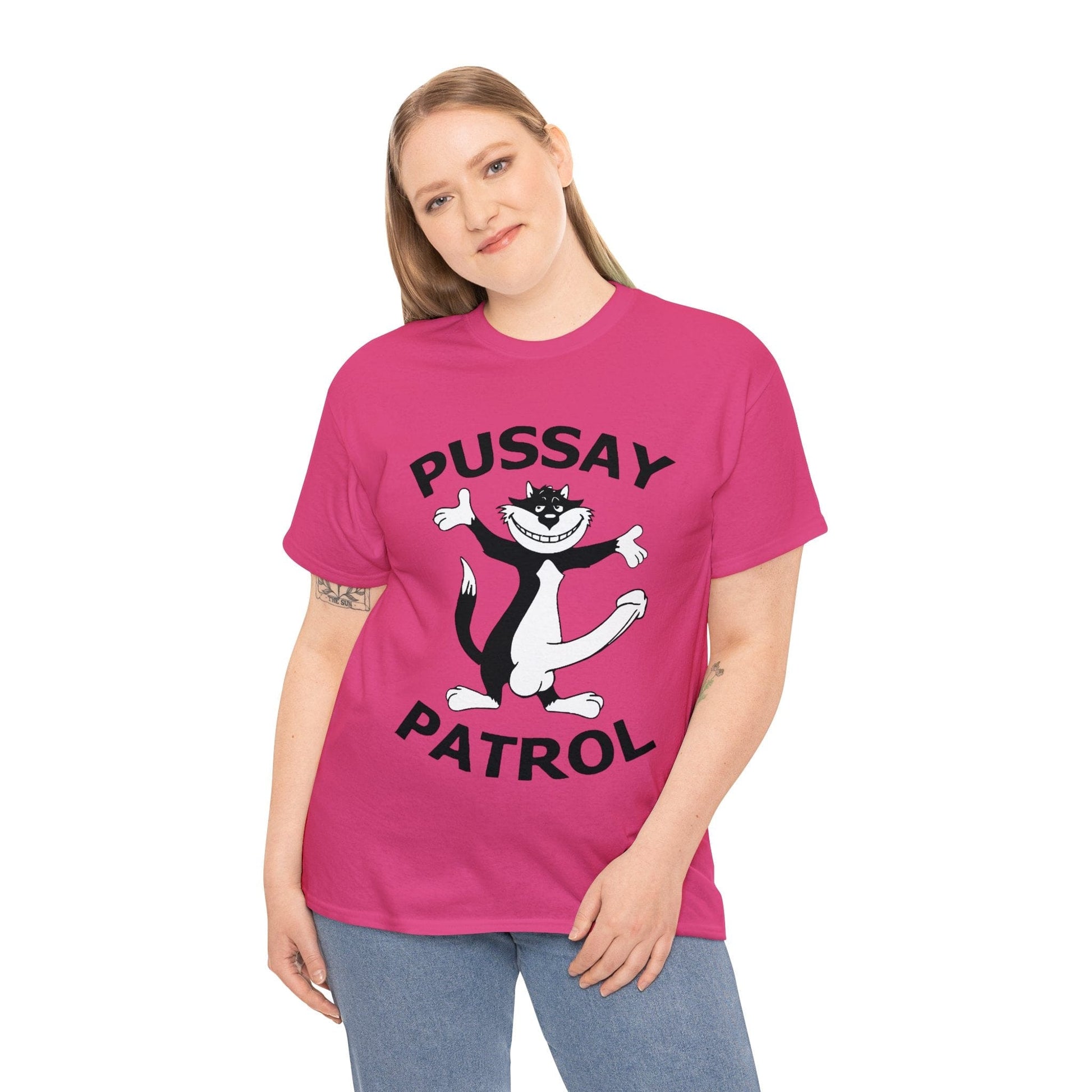 Pussay Patrol Inbetweeners Graphic Tee Graphic Tees Australia Graphic T-Shirt Australia -  Cool Graphic T-Shirts Online -  Pussay Patrol Inbetweeners Graphic Tee | Rude And Offensive T-Shirts