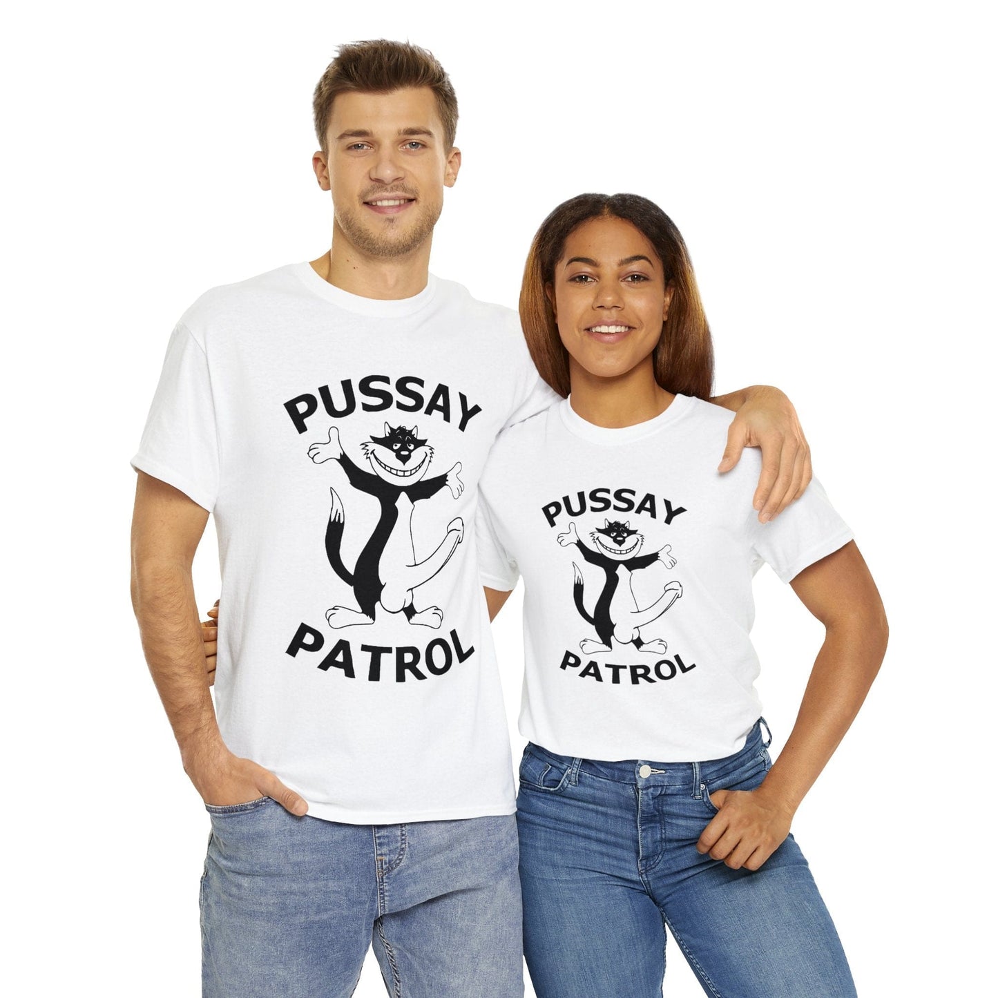 Pussay Patrol Inbetweeners Graphic Tee Graphic Tees Australia Graphic T-Shirt Australia -  Cool Graphic T-Shirts Online -  Pussay Patrol Inbetweeners Graphic Tee | Rude And Offensive T-Shirts