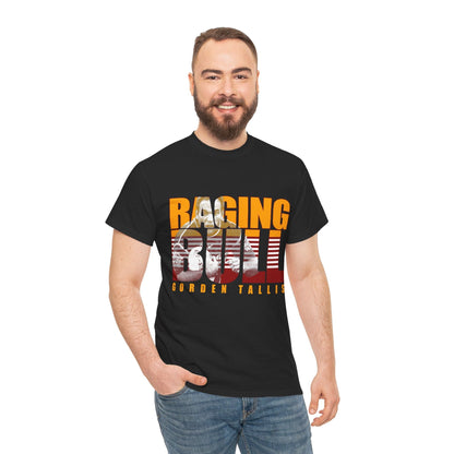 Raging Bull Gorden Tallis Graphic Tee Graphic Tees Australia Black / S Graphic T-Shirt Australia -  Cool Graphic T-Shirts Online -  Raging Bull Gorden Tallis T-Shirt | Brisbane Broncos Merchandise