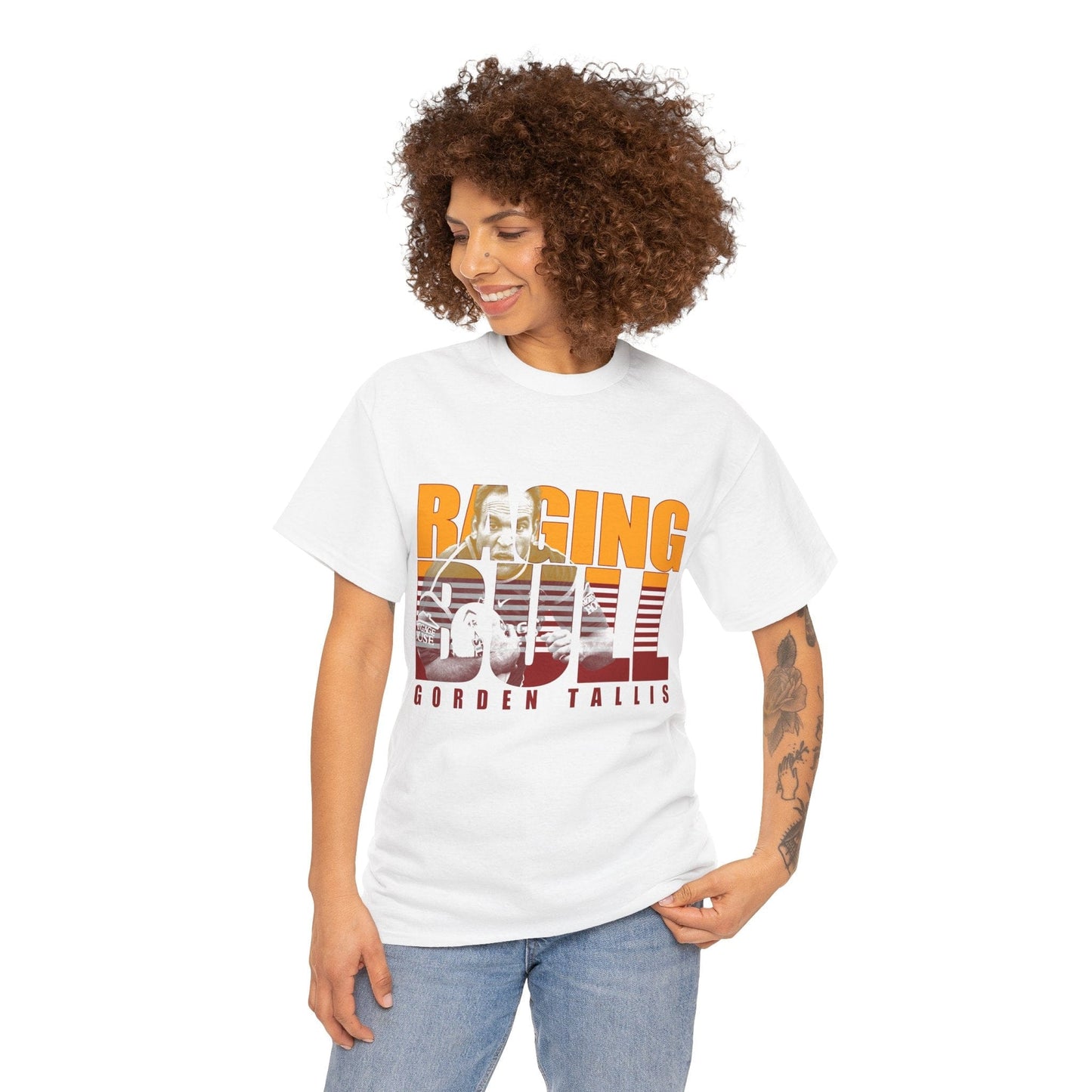 Raging Bull Gorden Tallis Graphic Tee Graphic Tees Australia Graphic T-Shirt Australia -  Cool Graphic T-Shirts Online -  Raging Bull Gorden Tallis T-Shirt | Brisbane Broncos Merchandise