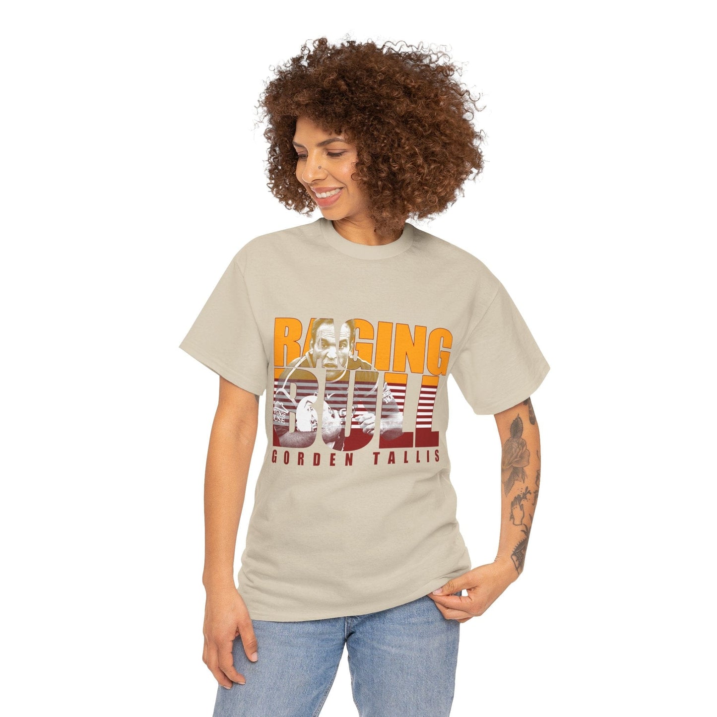 Raging Bull Gorden Tallis Graphic Tee Graphic Tees Australia Graphic T-Shirt Australia -  Cool Graphic T-Shirts Online -  Raging Bull Gorden Tallis T-Shirt | Brisbane Broncos Merchandise